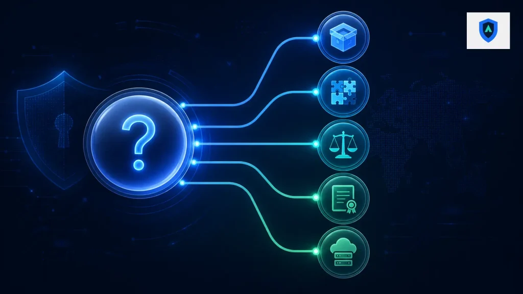 مسیر هدایت نیازهای امنیتی به محصول، راهکار یا مقایسه مناسب