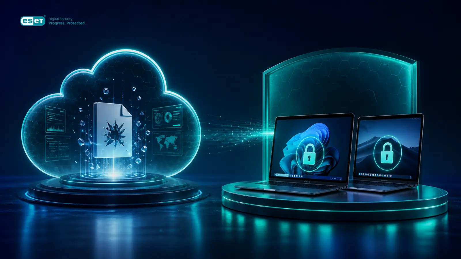قابلیت‌های ESET PROTECT Advanced شامل Cloud Sandbox و Full Disk Encryption