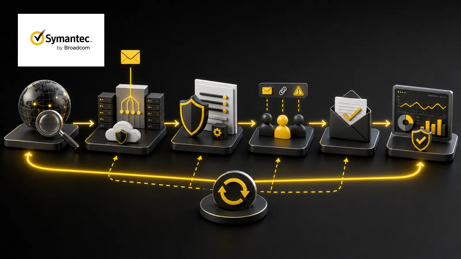 فرایند استقرار Symantec Email Security.cloud از Inventory و MX Routing تا Pilot، Cutover و Monitoring